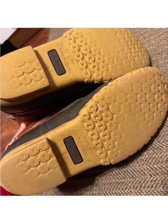 L.L. Bean bean boots Chelsea Brown Leather Duck Boots men’s size 8 - Picture 5 of 6